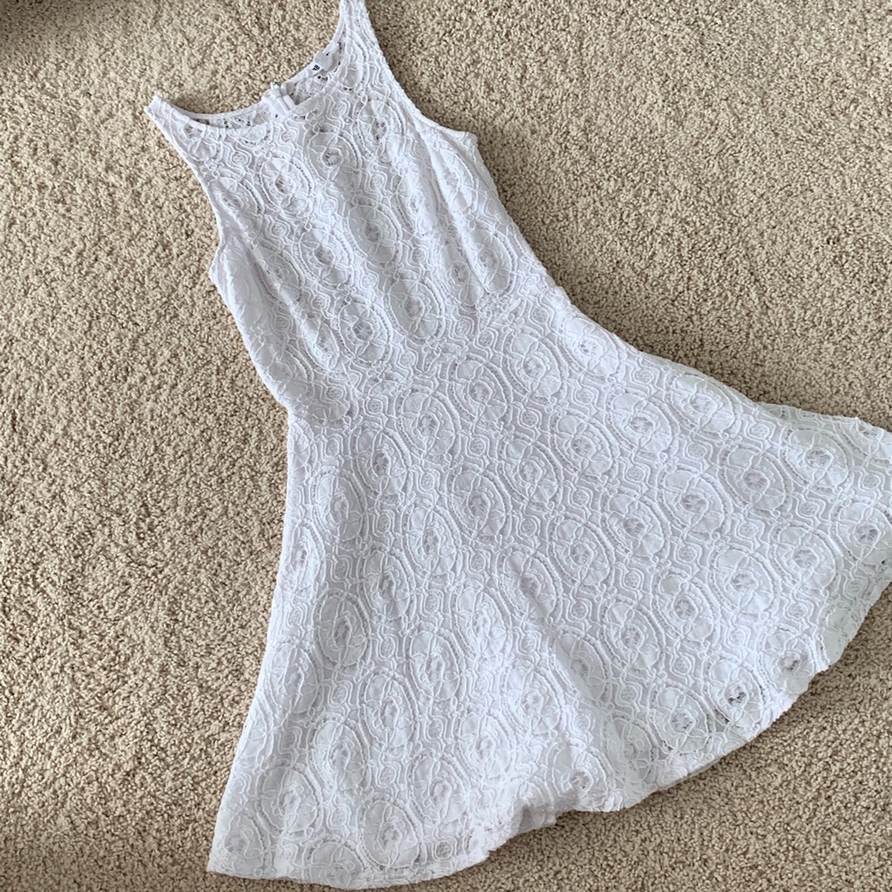Nordstrom/BB Dakota Renley Lace Fit & Flare